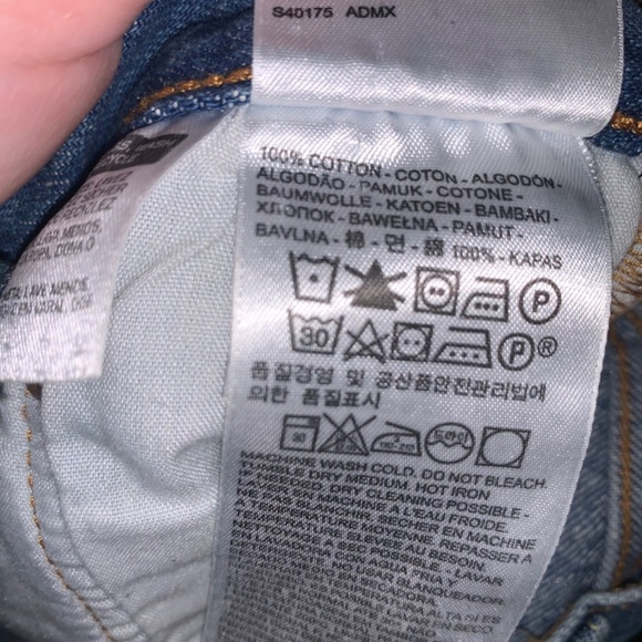 Levi's 501 Skinny Jeans In Old Hangout 24 - Picture 7 of 12